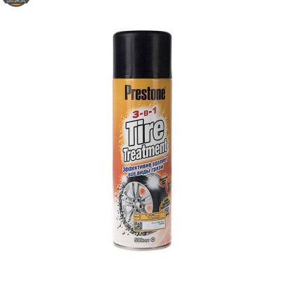اسپری تمیز کننده و براق کننده لاستیک خودرو پرستون مدل 3B1 Tire Treatment حجم 500 میلی لیتر | فروشگاه اینترنتی پخش کالای مرکزی