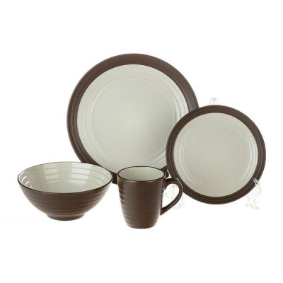 سرویس غذاخوری 16 پارچه استون ور مدل ST7213-BW | پخش کالای مرکزی
