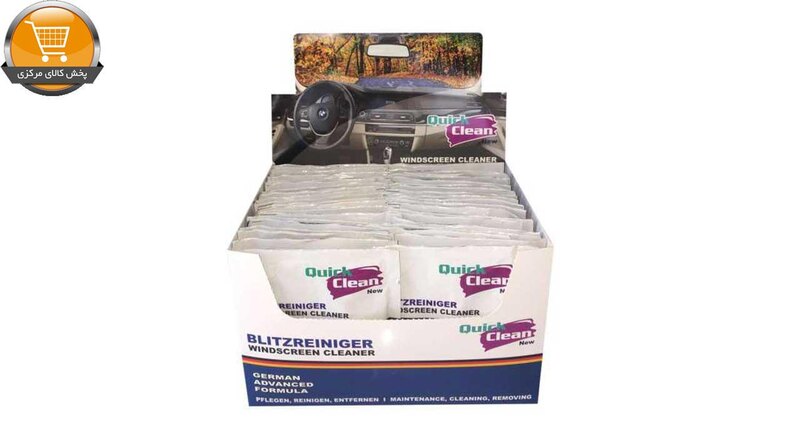 564868 مایع شیشه شوی خودرو کوئیک کلین مدل QC 2203 حجم 30 میلی لیتر بسته 40 عددی - تصویر 1