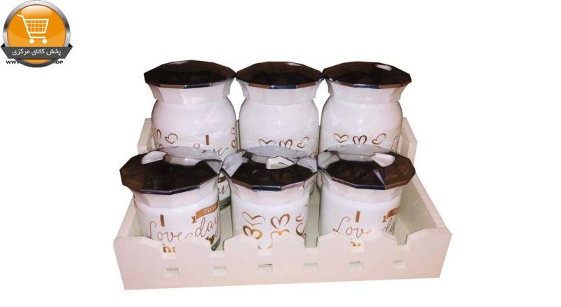 سرویس 6پارچه ادویه کمیکس مدل 8007 کد 101078|پخش کالای مرکزی