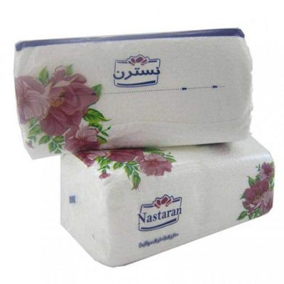 دستمال کاغذی 200 برگ نسترن مدل N-2000 بسته 10 عددی