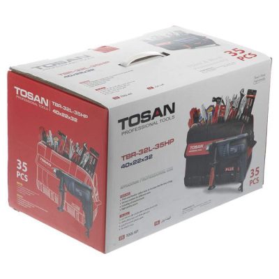 مجموعه 35 عددی ابزار توسن مدل TBR-32L-35HP