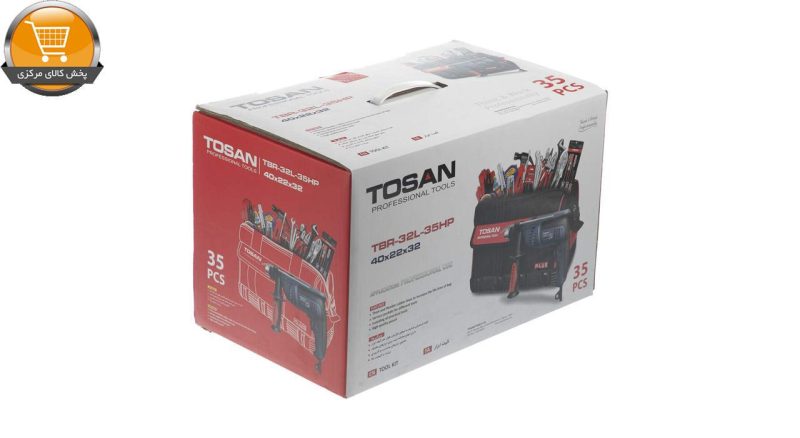 مجموعه 35 عددی ابزار توسن مدل TBR-32L-35HP