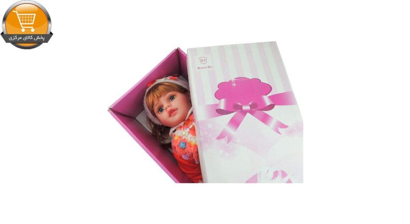 عروسک طرح دختر مدل BANAR کد 7026 ارتفاع 45 سانتی متر | پخش کالای مرکزی