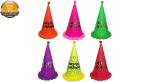 کلاه تولد مدل Black Light Happy مجموعه 6 عددی