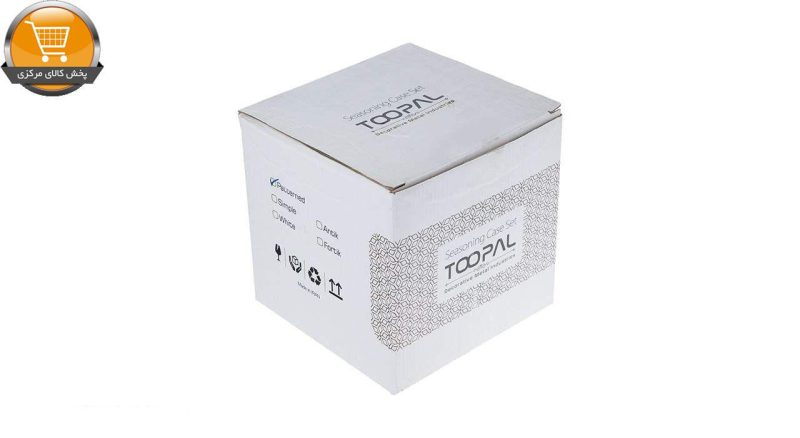 ست جای ادویه 4 پارچه تی وان تی سری توپال کد 001