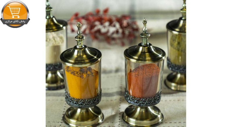 ست جای ادویه 4 پارچه تی وان تی سری توپال کد 001