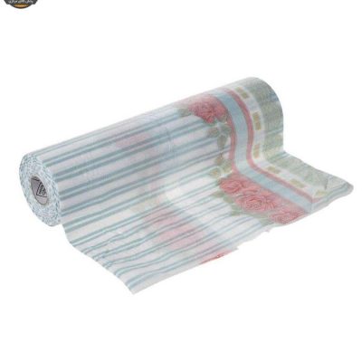 سفره یکبارمصرف کوالا مدل Cotton گلسرخ کد VA2000-004 رول 10 متری | فروشگاه اینترنتی پخش کالای مرکزی