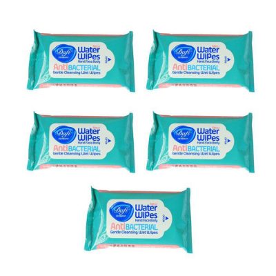 دستمال مرطوب دافی مدل Anti bacterial GN10 مجموعه 5 عددی | پخش کالای مرکزی
