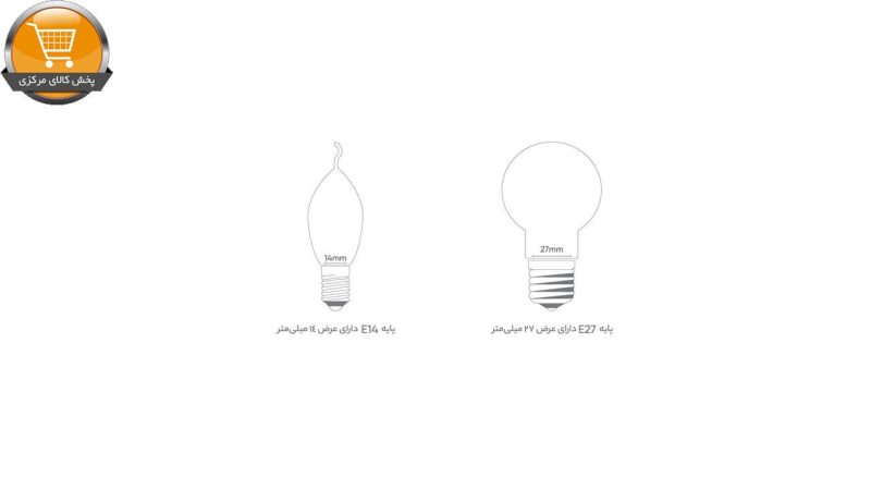 لامپ ال ای دی 7 وات بروکس مدل C-37L پایه E14 - Image 4
