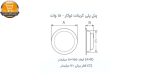 پنل ال ای دی 18 وات بروکس مدل GP-Bi | پخش کالای مرکزی