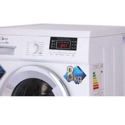 لباسشویی اتوماتیک WU-24804 W-8KG سفید درب کروم | پخش کالای مرکزی