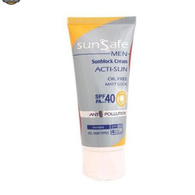 کرم ضد آفتاب آقایان سان سیف SPF40 | فروشگاه اینترنتی پخش کالای مرکزی