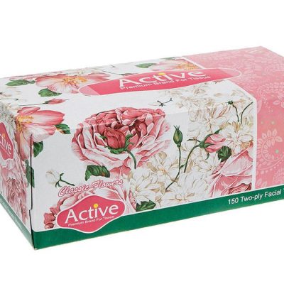 دستمال کاغذی 150 برگ اکتیو مدل A3M9007 بسته 5 عددی | پخش کالای مرکزی