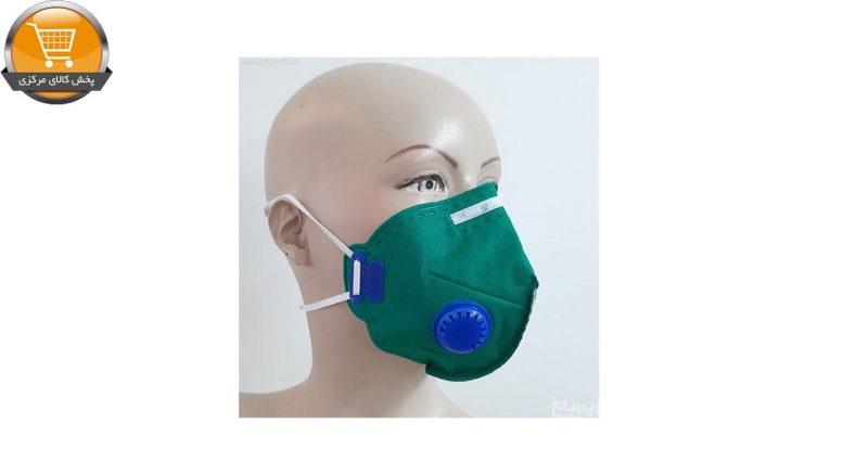 ماسک تنفسی 6 لایه N95 سوپاپ فیلتر دار سبز 12 عددی | فروشگاه پخش گالای مرکزی
