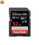 کارت حافظه SDHC سن دیسک مدل Extreme Pro V30 کلاس 10 استاندارد UHS-I U3 سرعت 633X 95MBps ظرفیت 32 گیگابایت | فروشگاه اینترنتی پخش کالای مرکزی