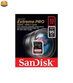 کارت حافظه SDHC سن دیسک مدل Extreme Pro V30 کلاس 10 استاندارد UHS-I U3 سرعت 633X 95MBps ظرفیت 32 گیگابایت | فروشگاه اینترنتی پخش کالای مرکزی