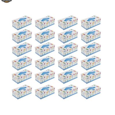 دستمال کاغذی 100 برگ گلریز مدل لاله بسته 24 عددی | فروشگاه اینترنتی پخش کالای مرکزی