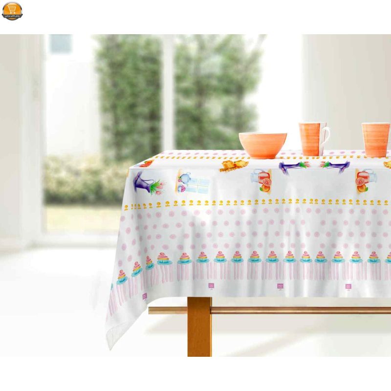 سفره یکبار مصرف کوالا مدل Silk طرح گلدان رول 20 متری - Image 4