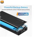 شارژر همراه پرومیت مدل Energi-6 ظرفیت 6000 میلی آمپر ساعت - Image 8