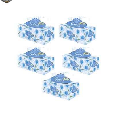 دستمال کاغذی 150 برگ گلریز مدل معطر کد 933 بسته 5 عددی | پخش کالای مرکزی