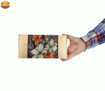 دستمال کاغذی 100 برگ گلریز مدل طلا بسته 12 عددی - Image 7