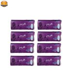 نوار بهداشتی گلریز مدل بالدار مجموعه 8 عددی