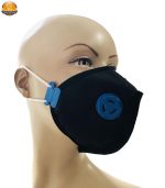 ماسک فیلتر دار سه لایه مشکی بسته 10 عددی - Image 4