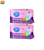 دستمال مرطوب دافی مدل Anti bacterial GN10 بسته 12 عددی - Image 3