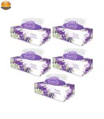 دستمال کاغذی 150 برگ گلریز مدل سوگول بسته 5 عددی | فروشگاه اینترنتی پخش کالای مرکزی