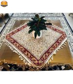 پارچه قلمکار علا سایز 80 × 80 سانتیمتر مدل 3021 101 - Image 2