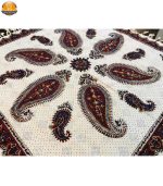 پارچه قلمکار ممتاز سایز 80 × 80 سانتی‌متر مدل 3020 206 - تصویر 3