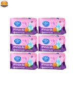 دستمال مرطوب دافی مدل Anti bacterial GN10 بسته 12 عددی - Image 15