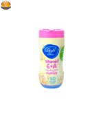 دستمال مرطوب کودک دافی مدل Vit4 بسته 70 عددی