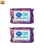 دستمال مرطوب دافی مدل Anti bacterial GN10 بسته 12 عددی - Image 5