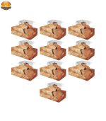 دستمال کاغذی 150 برگ گلریز مدل Wood بسته 10عددی | فروشگاه اینترنتی پخش کالای مرکزی