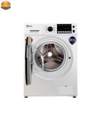لباسشویی‌اتوماتTFW-28415 WT-8Kgسفید درب کروم - تصویر 4