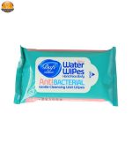 دستمال مرطوب دافی مدل Anti bacterial GN10 بسته 12 عددی