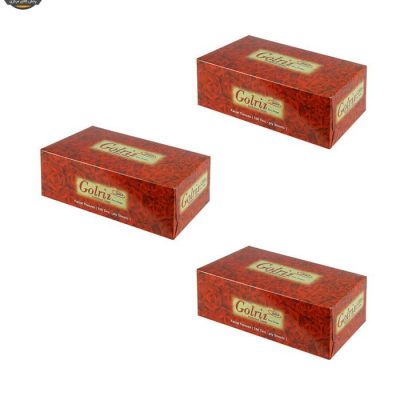 دستمال کاغذی 150 برگ گلریز مدل معطر بسته 3 عددی | فروشگاه اینترنتی پخش کالای مرکزی