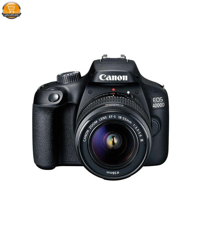 s-01-23 دوربین دیجیتال کانن مدل EOS 4000D به همراه لنز 18-55 میلی متر DC III - تصویر 1