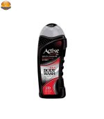 پک شامپو بدن مردانه اکتیو سری Sport مدل Black بسته 2 عددی - Image 2
