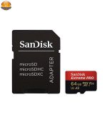 کارت حافظه microSDXC سن دیسک مدل Extreme PRO کلاس A2 استاندارد UHS-I U3 سرعت 170MBs ظرفیت 64 گیگابایت