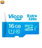 کارت حافظه microSDHC ویکومن مدل Extra 320X کلاس 10 استاندارد UHS-I U1 ظرفیت 16 گیگابایت