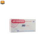 دستکش لاتکس مدل OP-PERFECT بسته 100 عددی بدون پودر