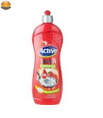 مایع ظرفشویی اکتیو مدل Red Fruits and Flower مقدار 750 گرم