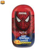 شامپو بچه اکتیو مدل Spider Man مقدار 280 گرم