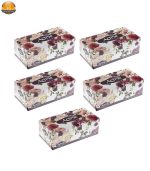 دستمال کاغذی 150 برگ اکتیو مدل Yas Flower بسته 5 عددی