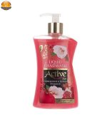 مایع دستشویی اکتیو مدل Pomegranate & Flower مقدار 450 گرم