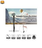 تک پایه دوربین کینگ جوی مدل MP-408FL - Image 2