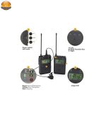 میکروفن بی سیم ماونو مدل AU-WM730 - Image 2